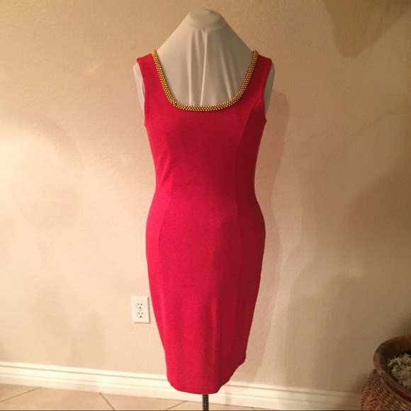 Red  Dress with Jacket - Picture 2 of 8